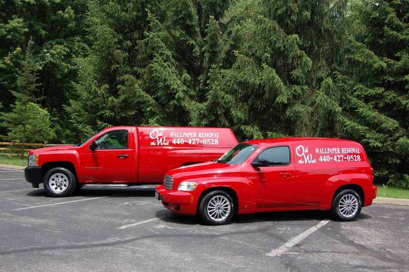 Cleveland's Wallpaper Removal Company Truck